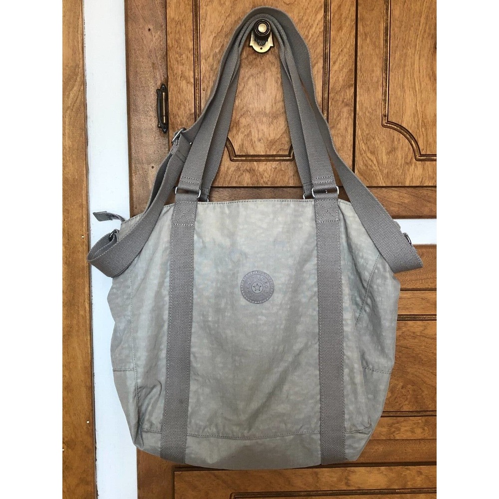 Kipling TM4055-317 Asiena Travel Tote Medium Handbag - Gentlegrey